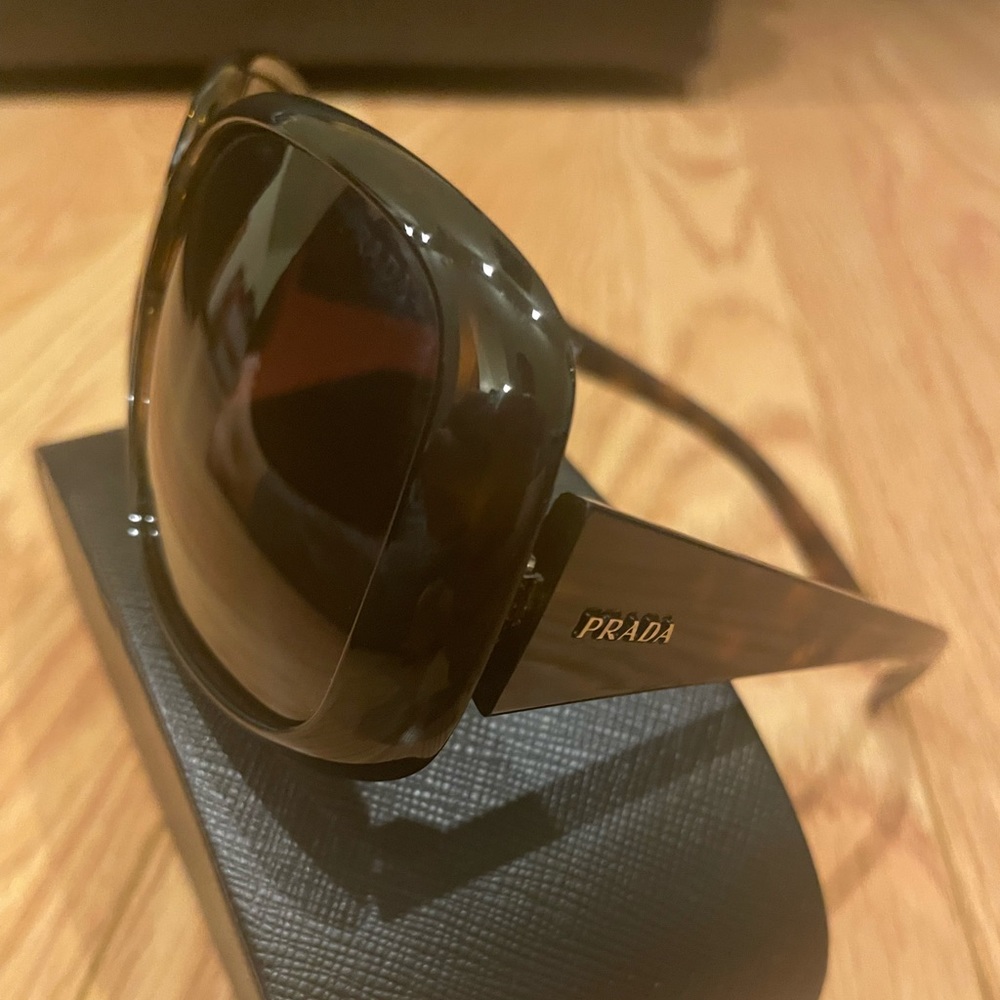 Dark Brown Prada Sunglasses